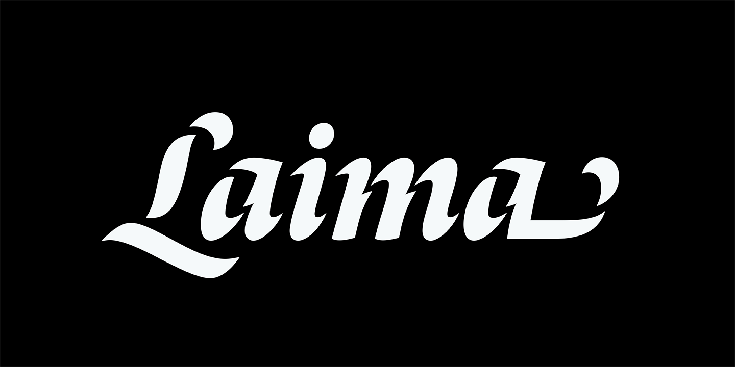 Schriftart Laima